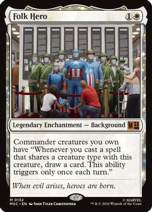 Folk Hero (Surge Foil) (MSC-132)