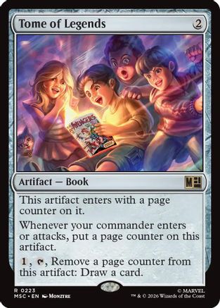 Tome of Legends (Surge Foil) (MSC-223)