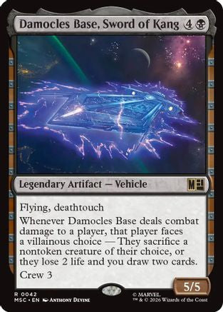 Damocles Base, Sword of Kang (MSC-042)