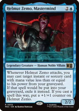 Helmut Zemo, Mastermind (MSC-032)