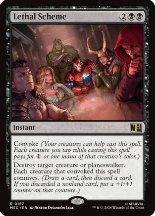 Lethal Scheme (Surge Foil) (MSC-157)
