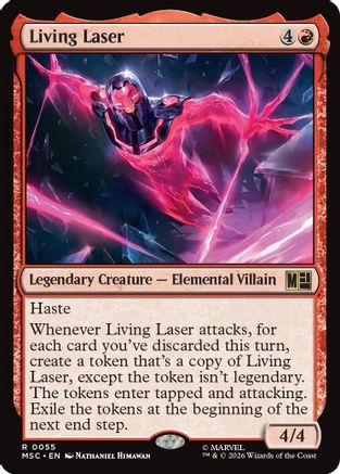 Living Laser (Surge Foil) (MSC-055)