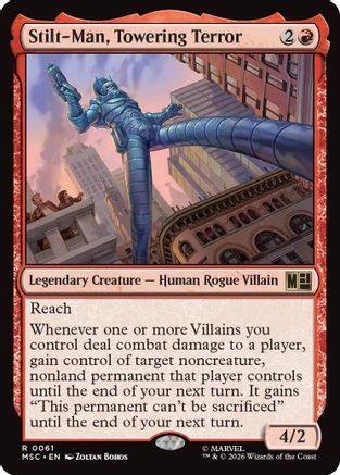 Stilt-Man, Towering Terror (Surge Foil) (MSC-061)