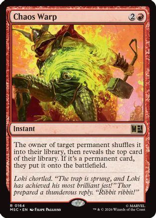 Chaos Warp (Surge Foil) (MSC-164)