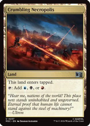 Crumbling Necropolis (Surge Foil) (MSC-237)