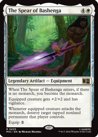 The Spear of Bashenga (MSC-025)