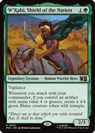 W'Kabi, Shield of the Nation (MSC-070)