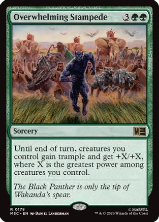 Overwhelming Stampede (MSC-178)
