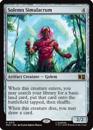 Solemn Simulacrum (MSC-215)