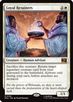 Loyal Retainers (Surge Foil) (MSC-136)