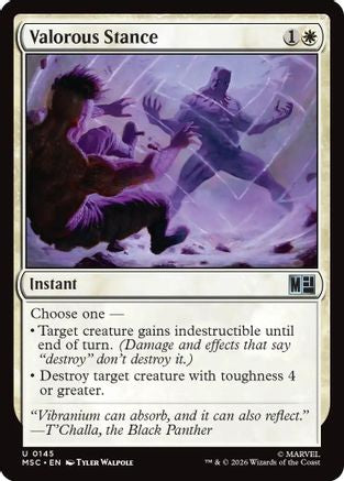 Valorous Stance (Surge Foil) (MSC-145)