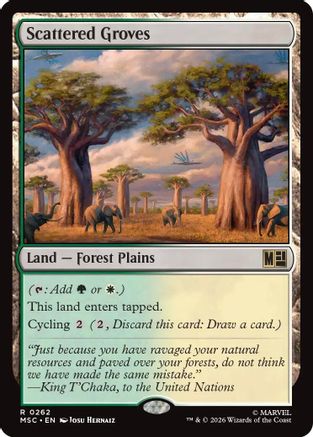 Scattered Groves (Surge Foil) (MSC-262)