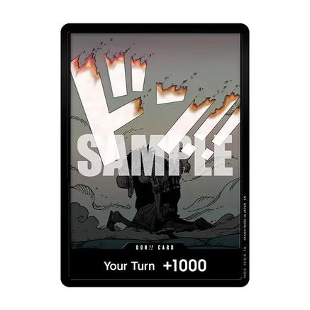 DON!! Card (Double Pack Set Vol. 11) (Luffy and Ace) (OP16) (Foil)