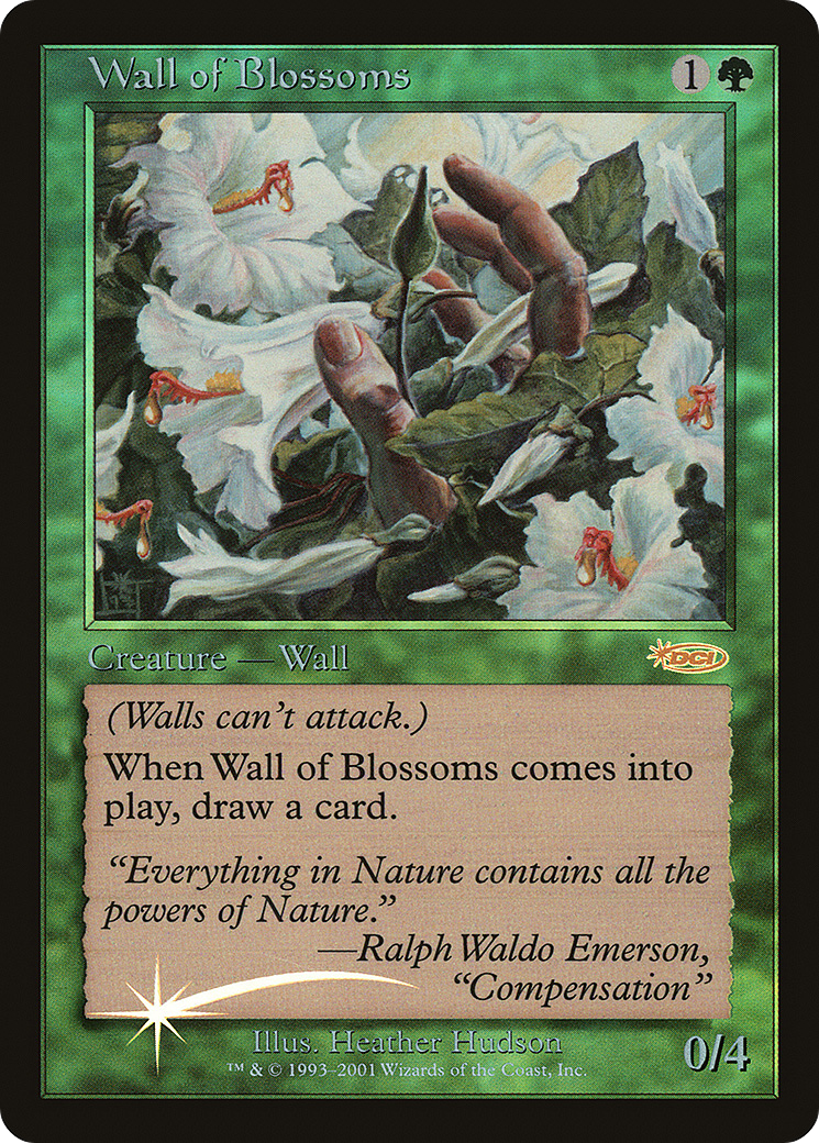 Wall of Blossoms (FNM-005) (Foil)