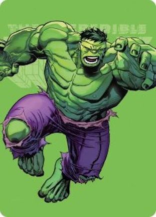 The Incredible Hulk Art Card (AAMSH-028)