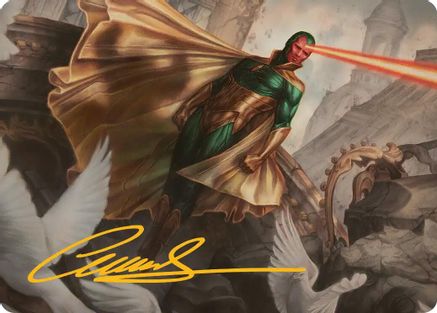 The Vision Art Card (Gold-Stamped Signature) (AAMSH-015)