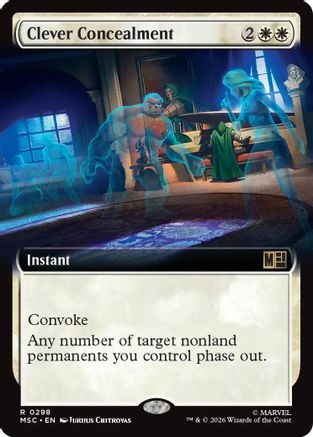 Clever Concealment (Extended Art) (MSC-298)