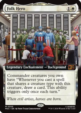 Folk Hero (Extended Art) (MSC-305)