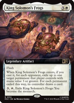 King Solomon's Frogs (Extended Art) (MSC-312)