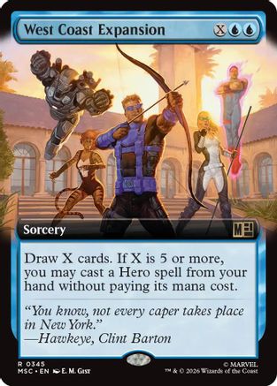 West Coast Expansion (Extended Art) (MSC-345)