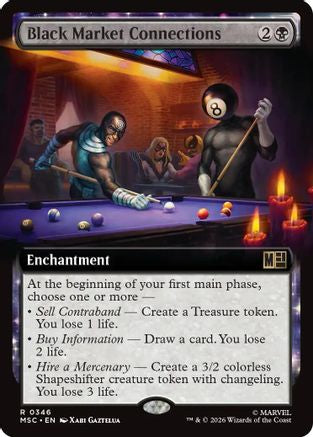 Black Market Connections (Extended Art) (MSC-346)