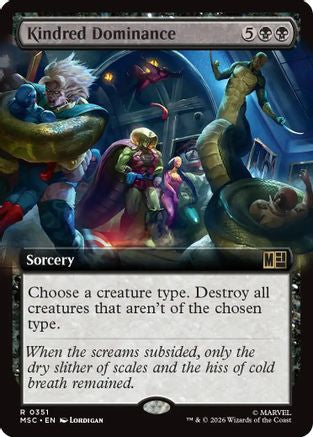 Kindred Dominance (Extended Art) (MSC-351) (Foil)
