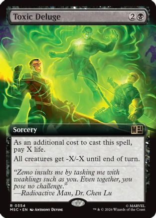 Toxic Deluge (Borderless) (MSC-354)