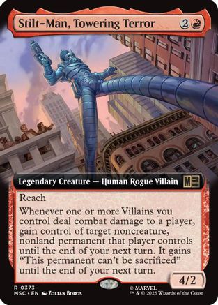 Stilt-Man, Towering Terror (Extended Art) (MSC-373)