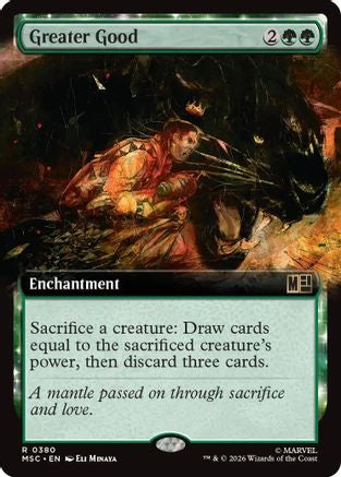 Greater Good (Extended Art) (MSC-380)