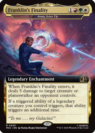 Franklin's Finality - Annie Joins Up (Extended Art) (MSC-403)