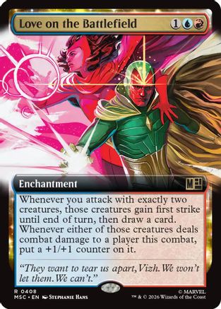 Love on the Battlefield (Extended Art) (MSC-408) (Foil)