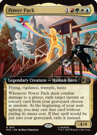 Power Pack (Extended Art) (MSC-411) (Foil)
