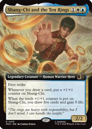 Shang-Chi and the Ten Rings (Extended Art) (MSC-415) (Foil)