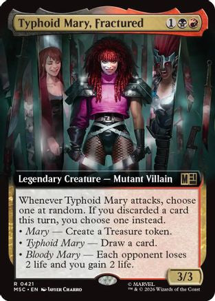 Typhoid Mary, Fractured (Extended Art) (MSC-421)