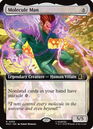 Molecule Man (Extended Art) (MSC-292) (Foil)