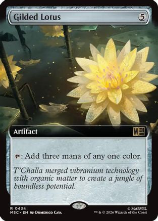 Gilded Lotus (Extended Art) (MSC-434)
