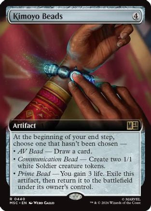 Kimoyo Beads (Extended Art) (MSC-440) (Foil)
