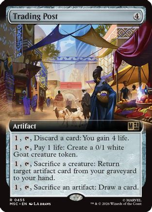 Trading Post (Extended Art) (MSC-455) (Foil)