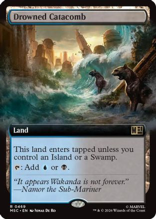 Drowned Catacomb (Extended Art) (MSC-469) (Foil)