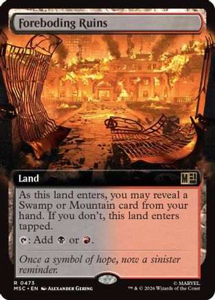 Foreboding Ruins (Extended Art) (MSC-473)