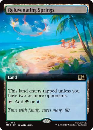 Rejuvenating Springs (Extended Art) (MSC-488) (Foil)