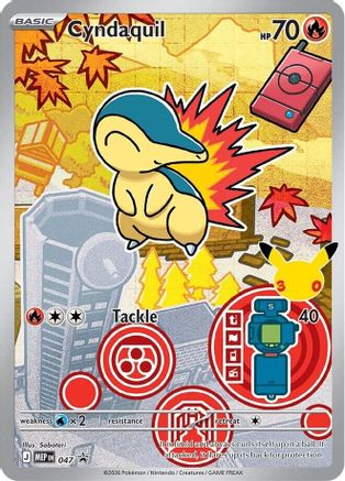 Cyndaquil (MEP-047) (Holofoil)