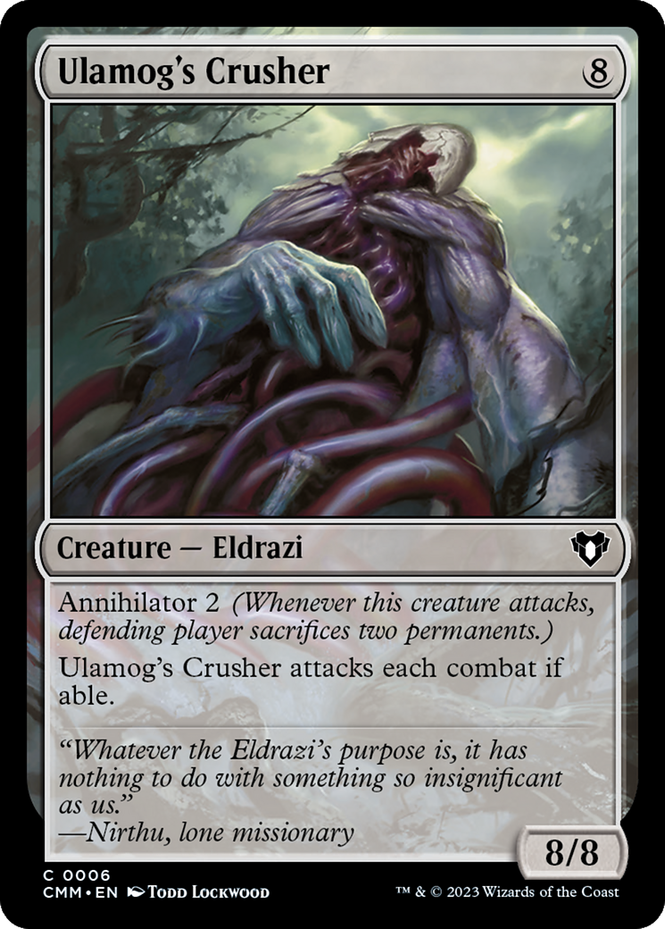 Ulamog's Crusher (CMM-006) (Foil)