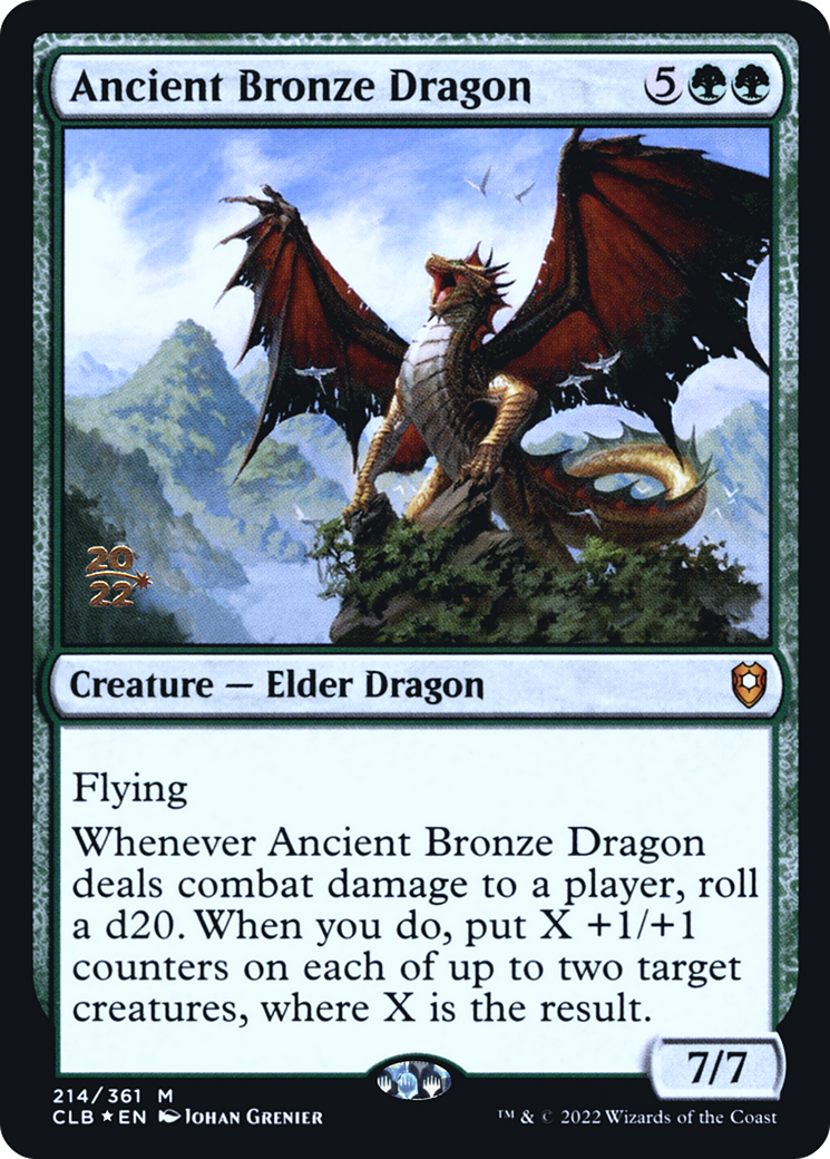 Ancient Bronze Dragon (PRE-214S) (Foil)