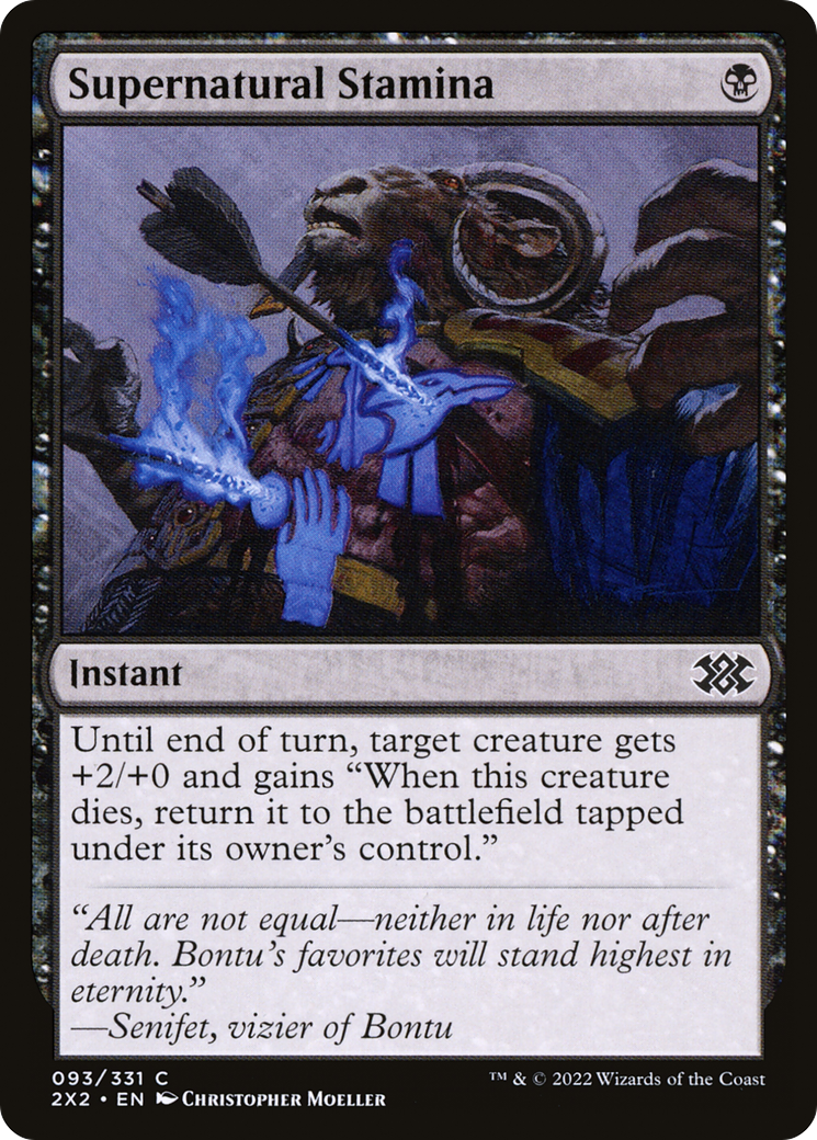 Supernatural Stamina (2X2-093) (Foil)