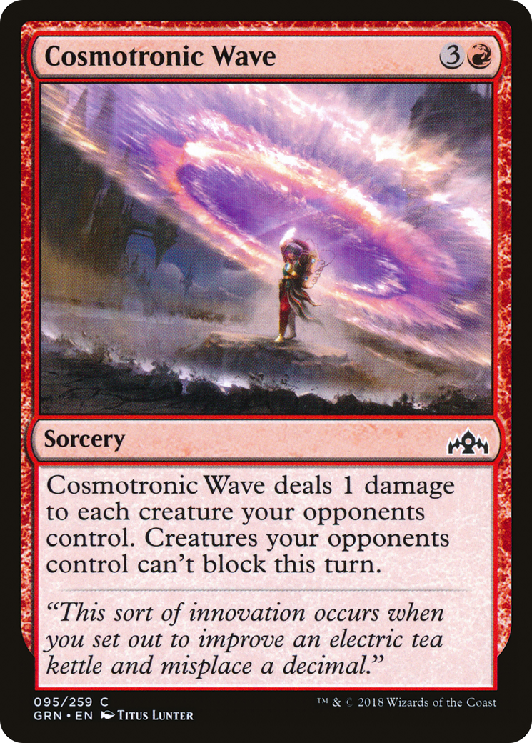 Cosmotronic Wave (GRN-095) (Foil)