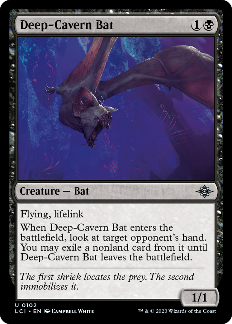 Deep-Cavern Bat (LCI-102) (Foil)