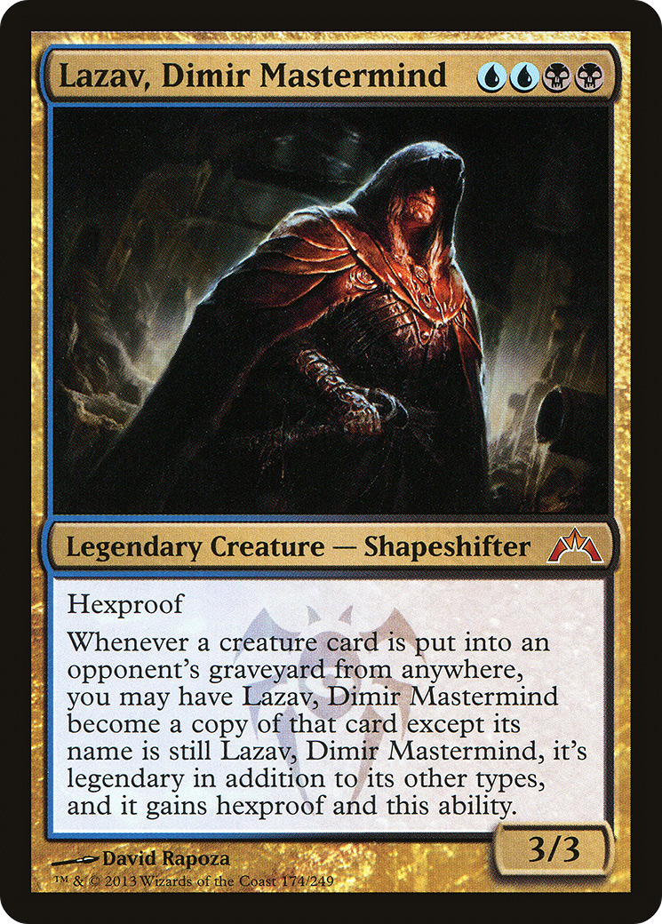 Lazav, Dimir Mastermind (GTC-174) (Foil)