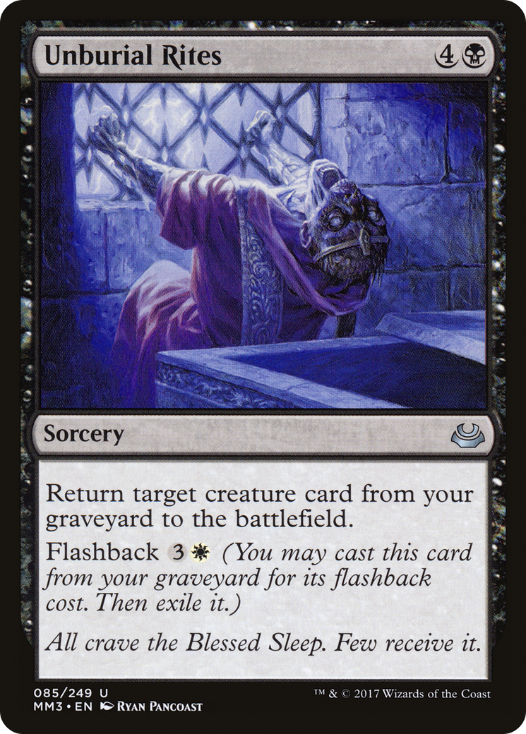 Unburial Rites (MM3-085) (Foil)