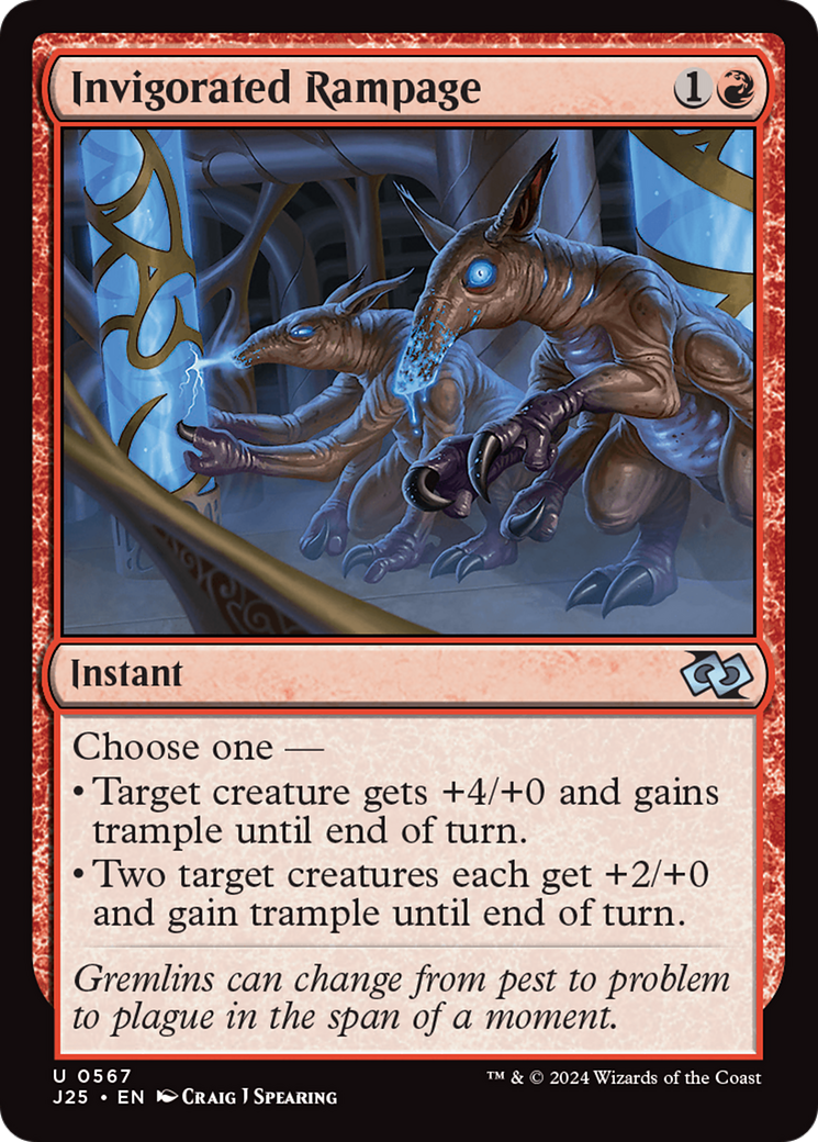 Invigorated Rampage (J25-567)